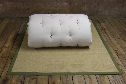 Le futon en laine, uniquement composé de matière naturelles